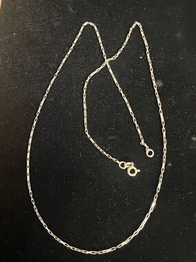 925 STERLING SILVER 23in LINK NECKLACE